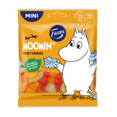 Жевательный мармелад MOOMIN с фруктовыми вкусами 80г