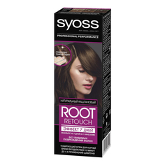 Крем для тонирования волос Syoss 7 Day Root Fix Natural Brown 85 мл