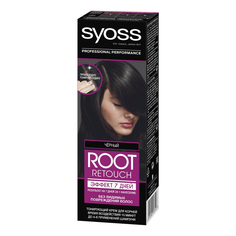 Крем для тонирования волос Syoss 7 Day Root Fix Intense Black 85 мл