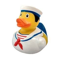 Игрушка для ванны Funny Ducks, сувенир "Матрос уточка", 1988