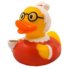 Игрушка для ванны Funny Ducks, сувенир "Бабушка уточка", 1902