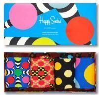 Набор Happy Socks Dot Socks Gift Set XDOT09 цв. голубой р. 36-40