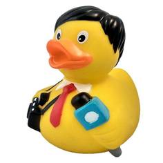 Игрушка для ванной FUNNY DUCKS Репортер уточка