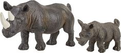Фигурки Kari Дикие животные Носороги, 2 шт. OEM1397090