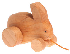 Игрушка-каталка Grimms Зайчик