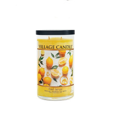 Ароматическая свеча Village Candle "Fresh Lemon", стакан, большая/4240014