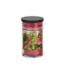 Ароматическая свеча Village Candle "Wild Rose", стакан, большая/4240013