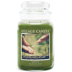 Ароматическая свеча Village Candle "Оптимизм", большая