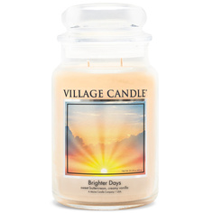Ароматическая свеча Village Candle "Ясный День", большая