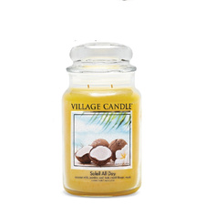Ароматическая свеча Village Candle "Солнечный день", большая