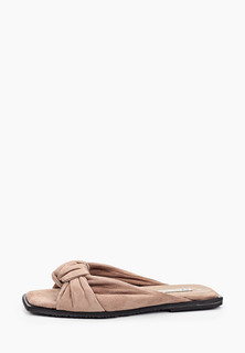 Шлепанцы женские Marco Bonne` PL21-106CAM коричневые 37 RU