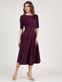 Платье женское Olivegrey Pl000610L(santa) фиолетовое 52 RU