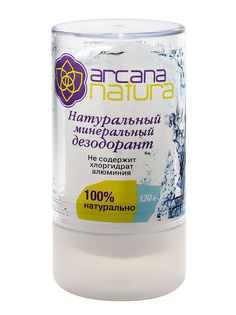 Дезодорант Arcana Natura Aasha Herbals минеральный 120 г