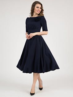 Платье женское Olivegrey Pl000610L(santa) синее 44 RU