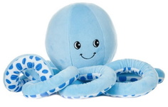 Мягкая игрушка Осьминог, цвет голубой MALVINA 15.141.4