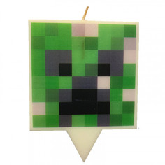 Свеча для торта Simparty Minecraft Крипер, Simparty48