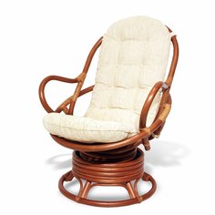 Кресло-качалка для дачи Vinotti 05/01K 100х76х87 см Коньяк