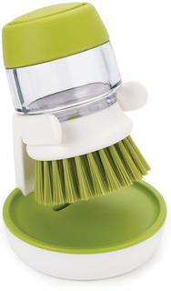Щетка с дозатором моющего средства Joseph Joseph Palm Scrub зеленая