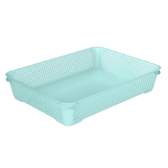 Корзина для хранения Keeeper бирюзовая 20 x 16 x 7 см