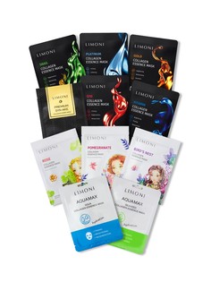 Набор тканевых масок Limoni, 11 штук