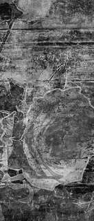 Самоклеющиеся фотообои "Абстракция", 90x210 см, эффект черно-белый, отраженный Фотообои.РФ