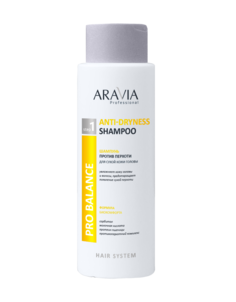 Шампунь против перхоти для сухой кожи головы Aravia Professional Anti-Dryness 400 мл