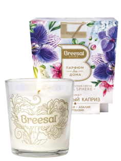 Свеча ароматическая Breesal Aroma Sphere Цветочный каприз, 350 г