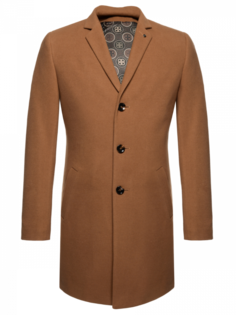 Пальто мужское Berkytt 106 К840.1 Slim-Fit бежевое 50/182 RU