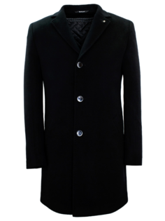 Пальто мужское Berkytt 104/2 И1676.1 черное 54/182 RU