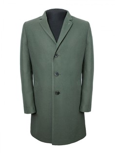 Пальто мужское Berkytt 106/1 К871.1 Slim-Fit хаки 54/170 RU