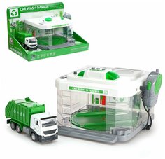 Парковка-Автомойка MSN Toys Городские службы машинка, рация, вода, свет и звук CLM-887