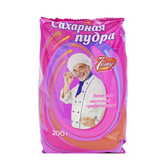 Сахарная пудра 7 блюд рафинадная 200 г