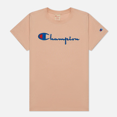 Футболка женская Champion Reverse Weave 114128-PS103 розовая L