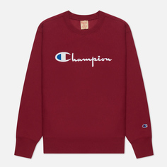 Свитшот женский Champion Reverse Weave 114612-RS510 бордовый M