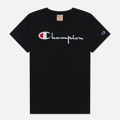 Футболка женская Champion Reverse Weave 114128-KK001 черная XS