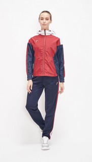 Спортивная ветровка женская Forward w02110g-cn201 бордовая 2XS