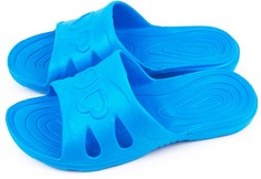 Шлепанцы женские Smile of Milady 098-801 голубые 36 RU