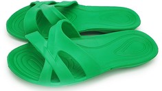 Шлепанцы женские Smile of Milady 098-002 зеленые 38 RU