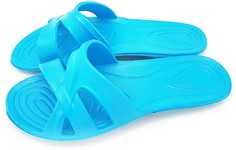 Шлепанцы женские Smile of Milady 098-002 голубые 36 RU