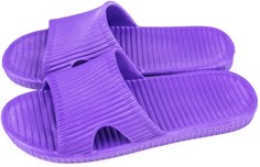 Шлепанцы женские Smile of Milady 098-056 фиолетовые 41 RU