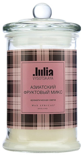 Свеча ароматическая Азиатский фруктовый микс Wax Lyrical JV0303 Белый