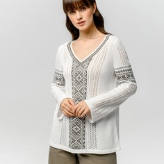 Пуловер женский Scandica Alice белый 48 RU