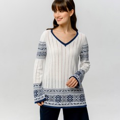 Пуловер женский Scandica Anna белый 46 RU