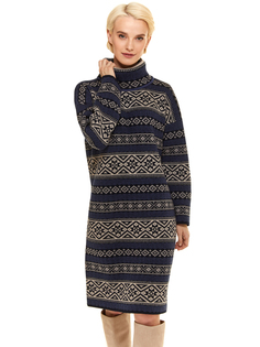 Платье женское Scandica Freya синее 42