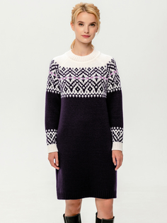 Платье женское Scandica Juliette фиолетовое 48 RU