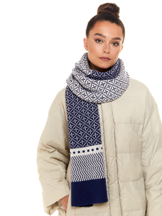 Шарф женский Scandica Tairy джинс One Size