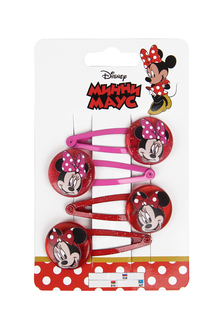 Заколка Minnie Mouse L0357 цв. розовый, красный