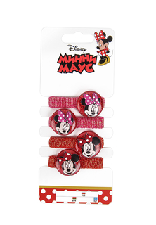 Резинка для волос Minnie Mouse L0358 цв. розовый, красный
