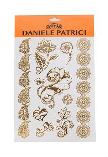 Временная переводная татуировка Daniele Patrici A34888 цв. золотистый