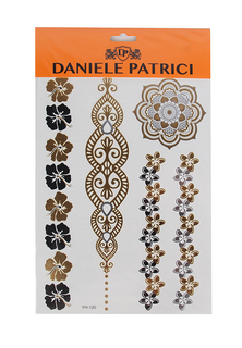 Временная переводная татуировка Daniele Patrici A33316 цв. золотистый, чёрный